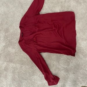 Simply Vera Wang Red Blouse - MEDIUM